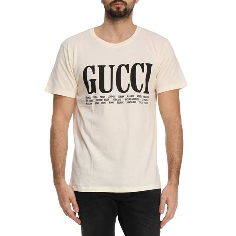 gucci t shirt black and white|gucci white shirt price.